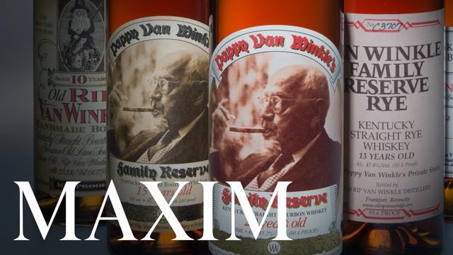A 23-YEAR-OLD PAPPY VAN WINKLE WHISKEY SOLD FOR A RECORD $53,000 AT AUCTION